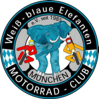 Wei-blaue Elefanten